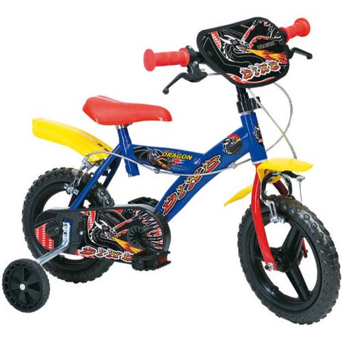 Двухколесный велосипед Dino Bikes DRAGON 16" (BLUE-RED)